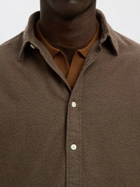 Noah Flannel Skjorte - Demitasse Selected Homme