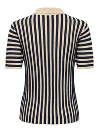 Nola Polo - Total Eclipse Stripes JDY