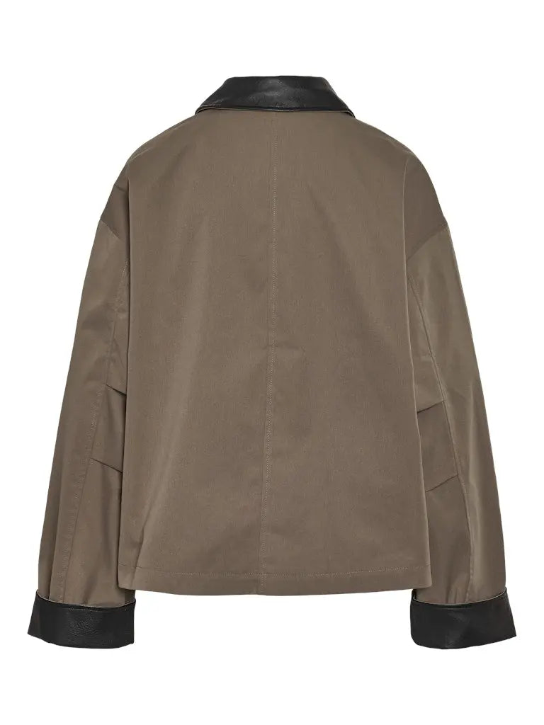 Nora Collar Jackke - Morel Detail Noisy May