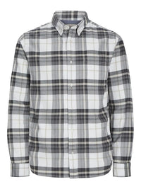 Norris Flanellskjorte - Charcoal Gray Jack&Jones