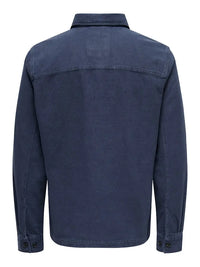 Oliver Twill Overshirt - Dress Blues Only & Sons