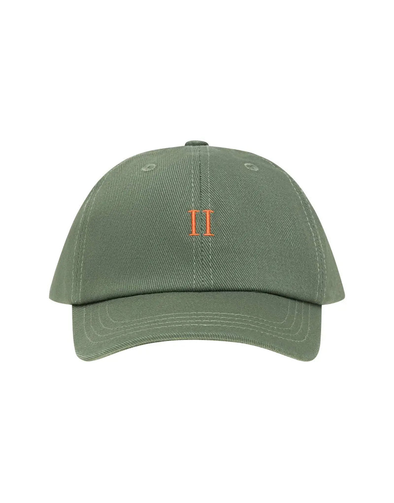 Nørregaard Dad Caps - Olive Night/Orange Les Deux