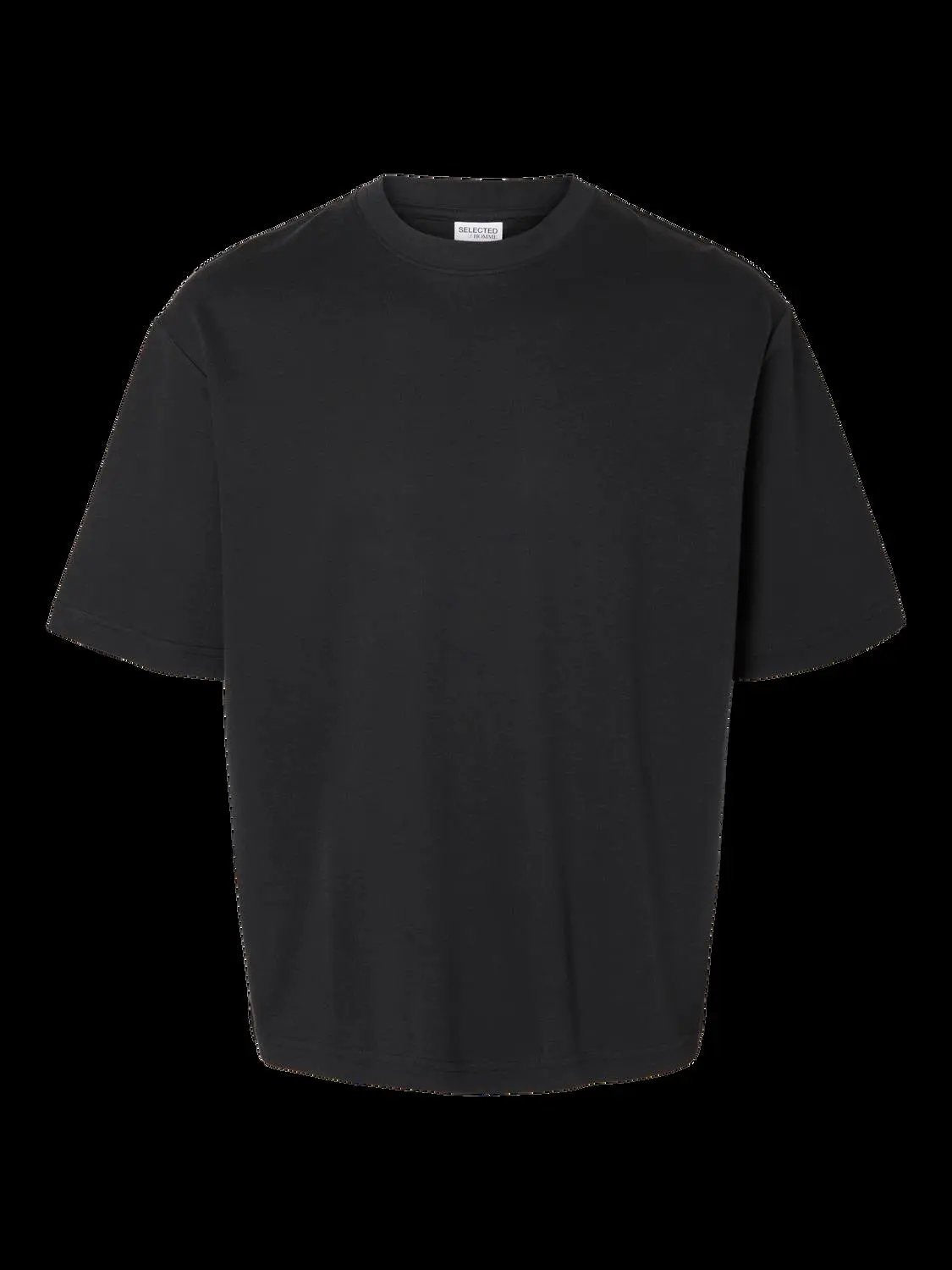 Oscar Loose T-Skjorte - Black Selected Homme