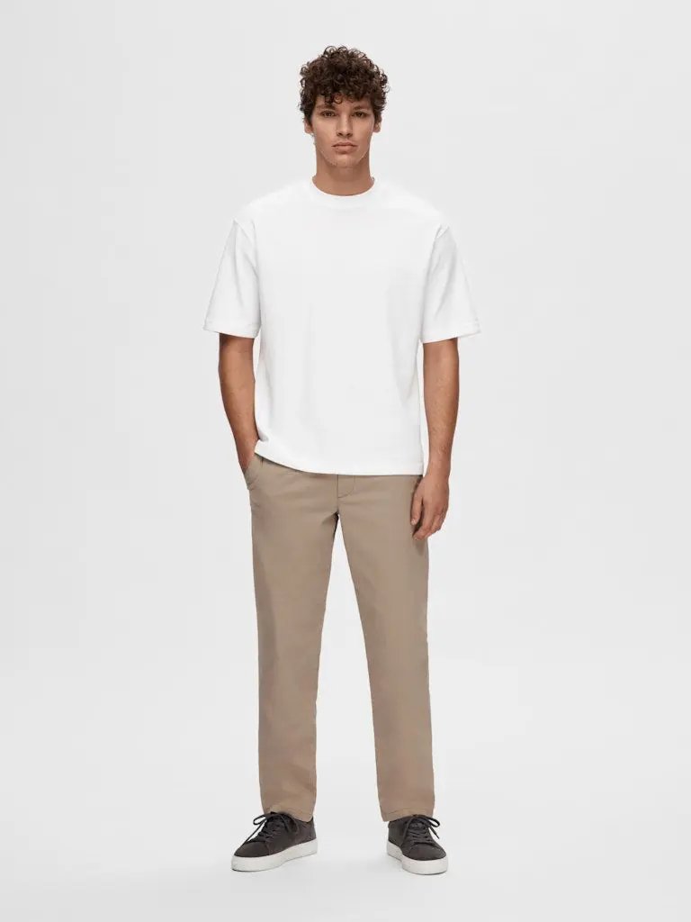 Oscar Loose T-Skjorte - Bright White Selected Homme