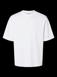 Oscar Loose T-Skjorte - Bright White Selected Homme