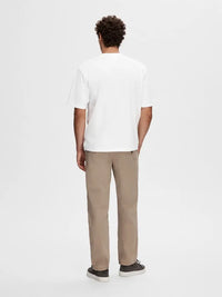 Oscar Loose T-Skjorte - Bright White Selected Homme
