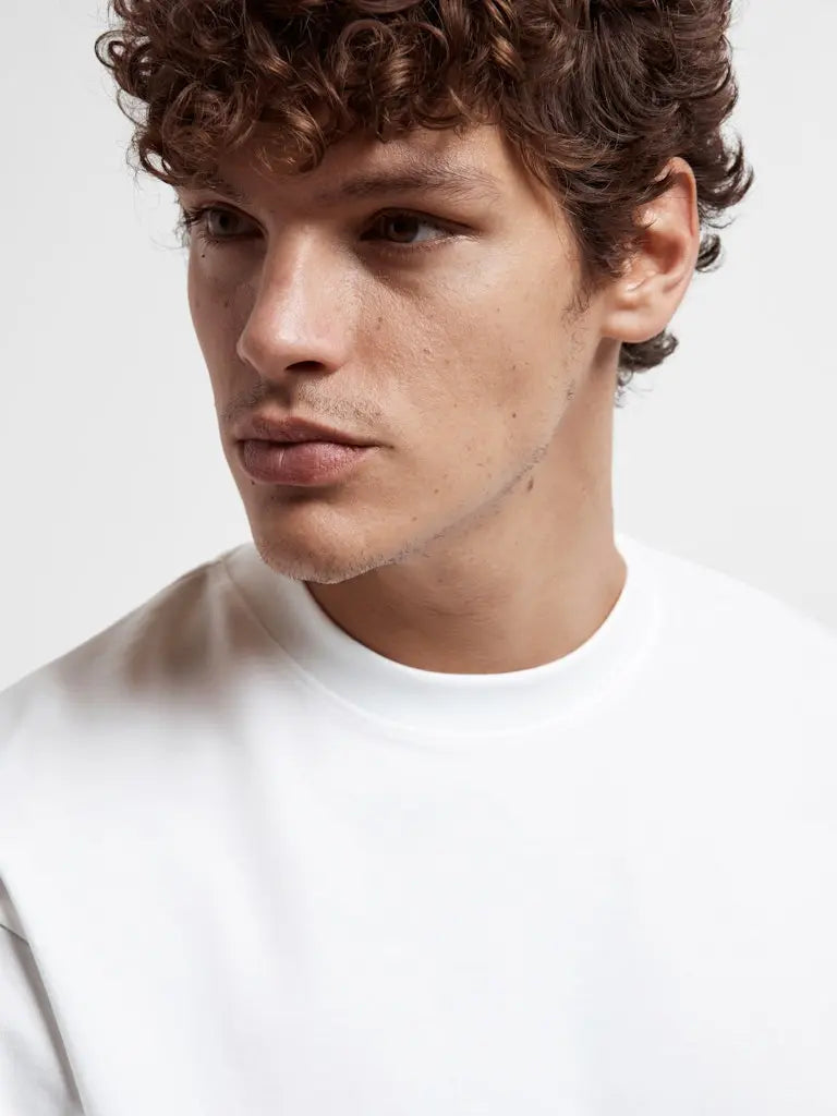 Oscar Loose T-Skjorte - Bright White Selected Homme