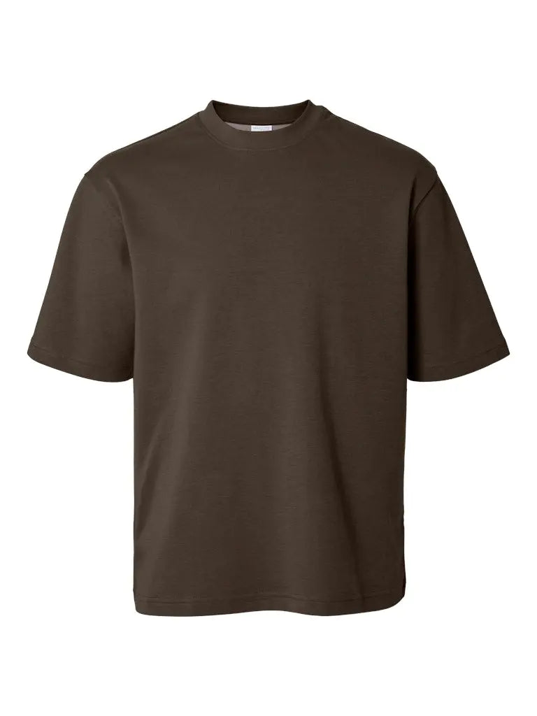 Oscar Loose T-Skjorte - Demitasse Selected Homme