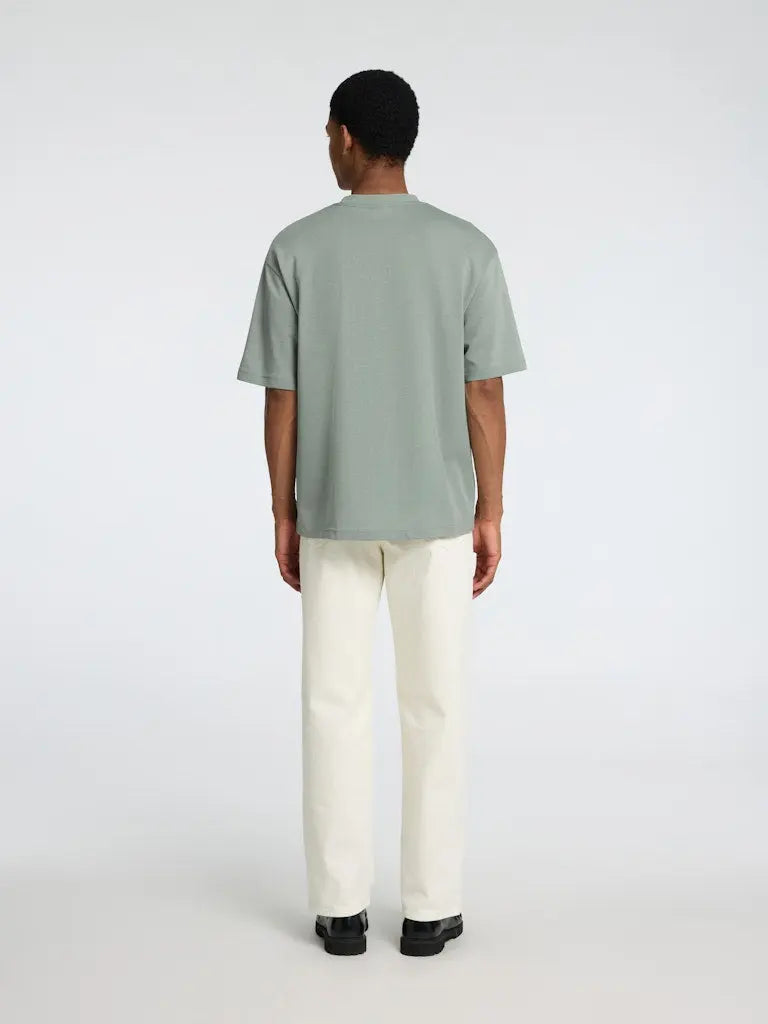 Oscar Loose T-Skjorte - Iceberg Green Selected Homme