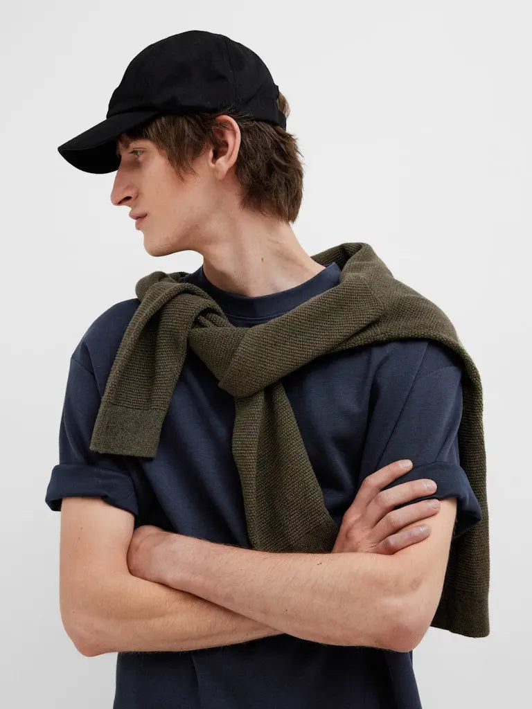 Oscar Loose T-Skjorte - Sky Captain Selected Homme