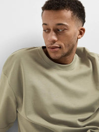 Oscar Loose T-Skjorte - Vetiver Selected Homme