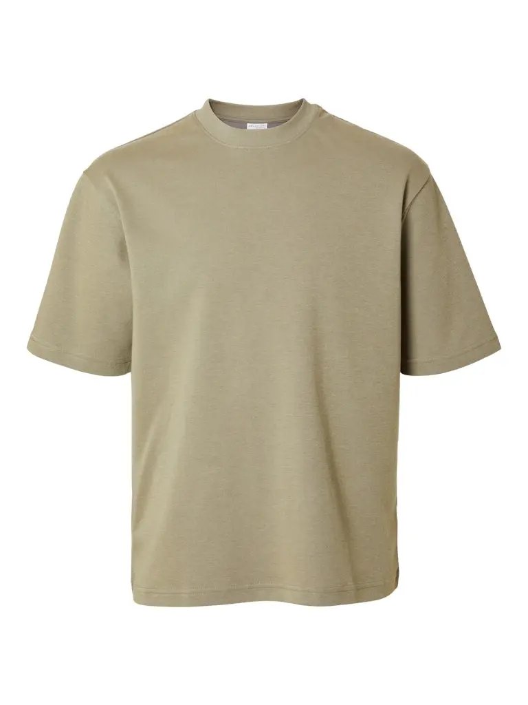 Oscar Loose T-Skjorte - Vetiver Selected Homme