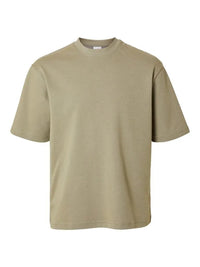 Oscar Loose T-Skjorte - Vetiver Selected Homme