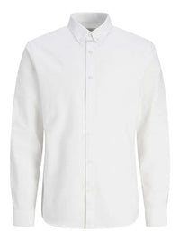 Oscar Oxford Skjorte - White JJ Rebel