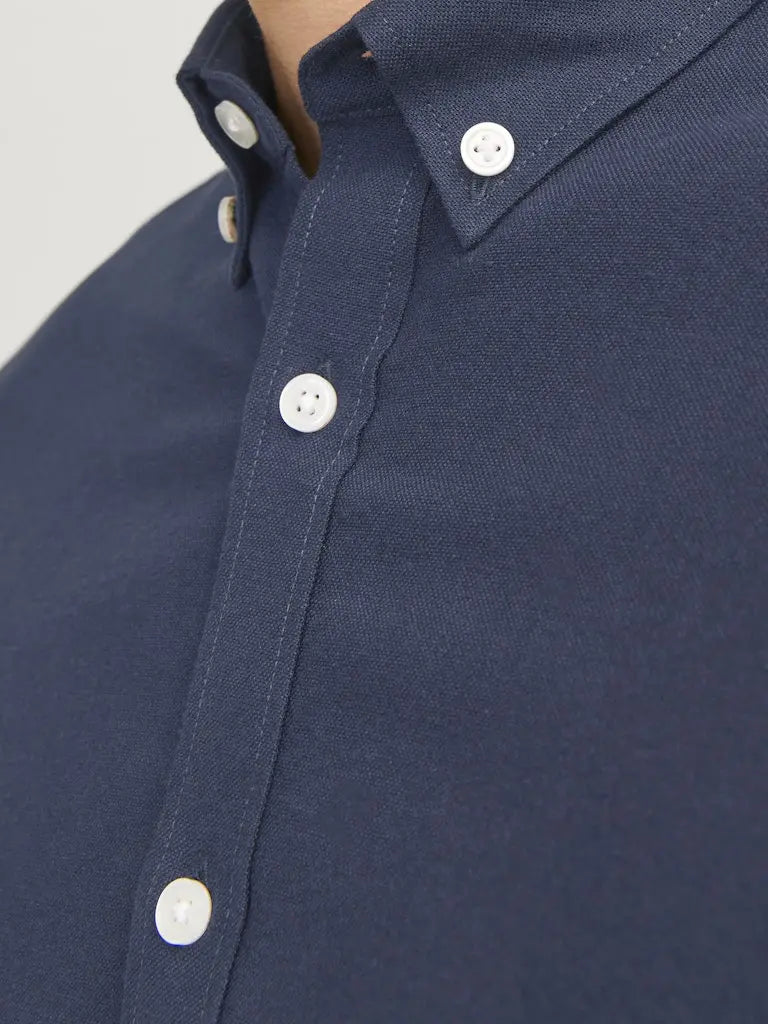 Oscar Oxfordskjorte - Navy Blazer JJ Rebel