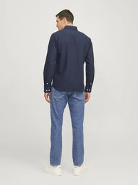 Oscar Oxfordskjorte - Navy Blazer JJ Rebel