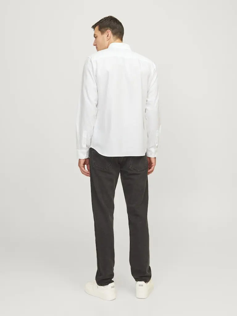 Oscar Oxfordskjorte - White JJ Rebel