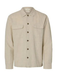 Otto Leroy Lin Overshirt - Pure Cashmere Selected Homme