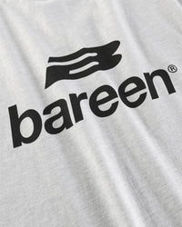 Oversized Crewneck Logo Genser - Cloudy Grey Bareen