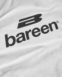 Oversized Logo Hoodie - Cloudy Grey Bareen