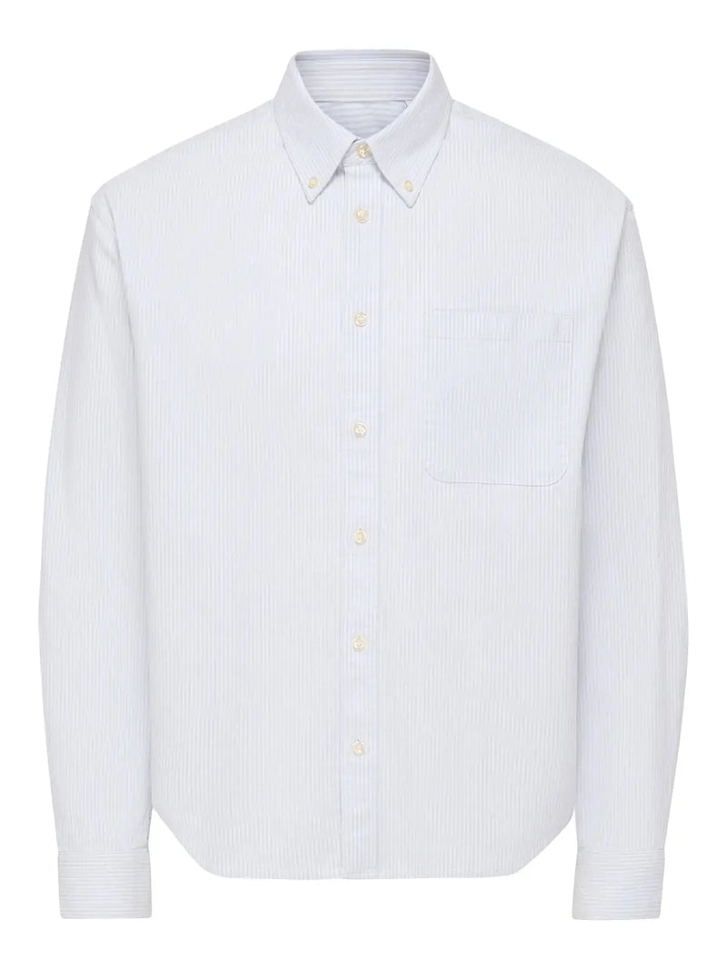 Oxford Skjorte Stretch - Cashmere Blue Stripes Only & Sons