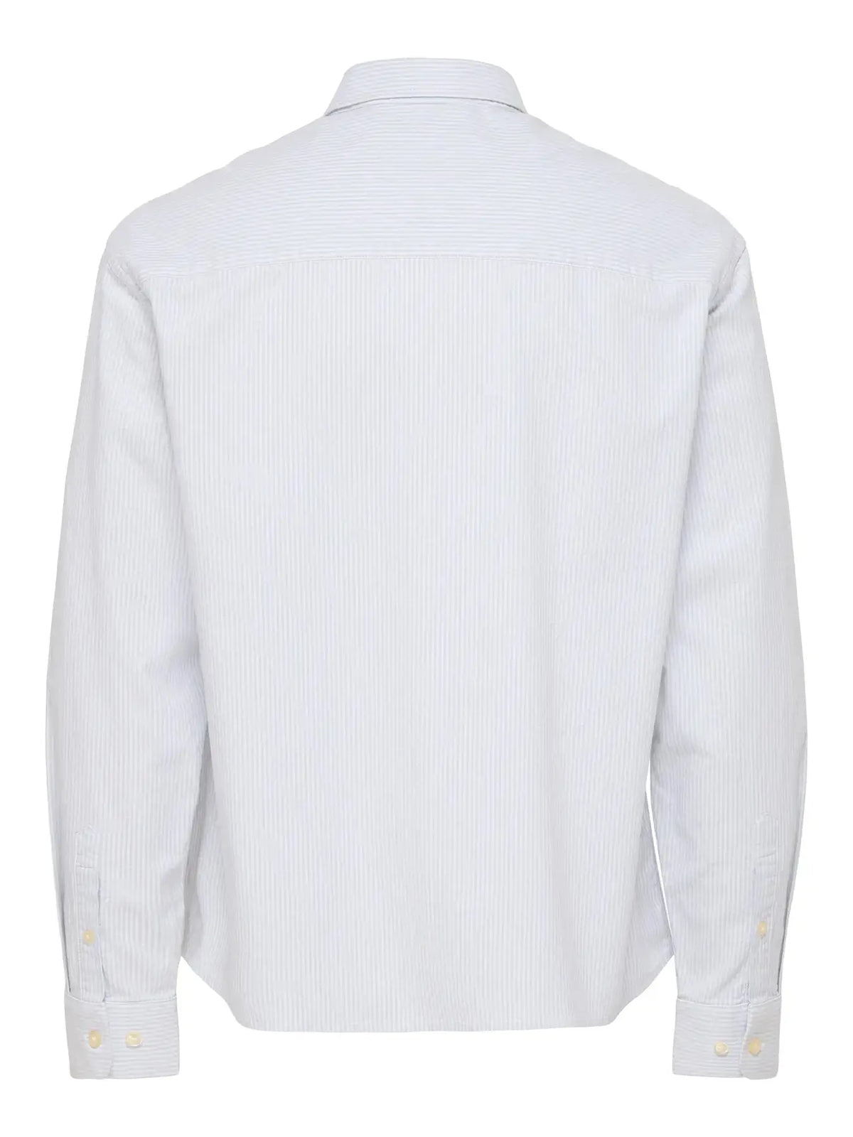 Oxford Skjorte Stretch - Cashmere Blue Stripes Only & Sons