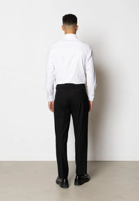 Oxford Stretch Skjorte - White Clean Cut Copenhagen