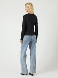 Paloma Langermet Topp - Black Y.A.S