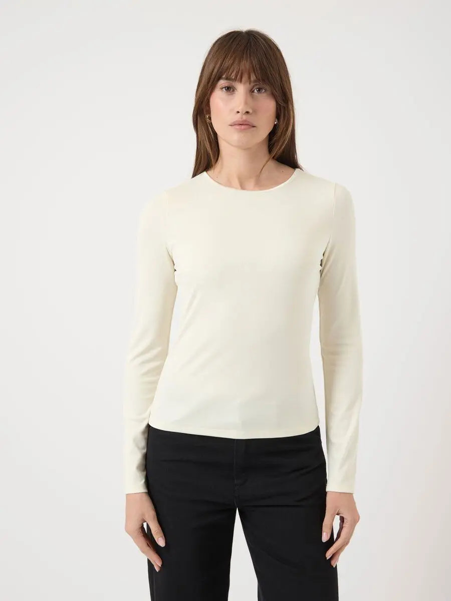 Paloma Langermet Topp - Pristine Y.A.S