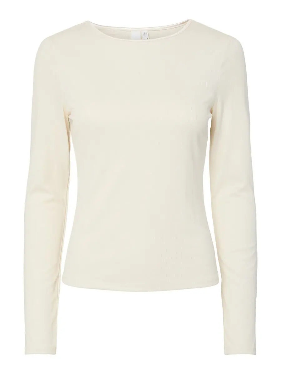 Paloma Langermet Topp - Pristine Y.A.S