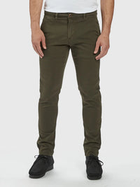 Paul Basic+ Flex Chino Slim K3280 - Army Gabba