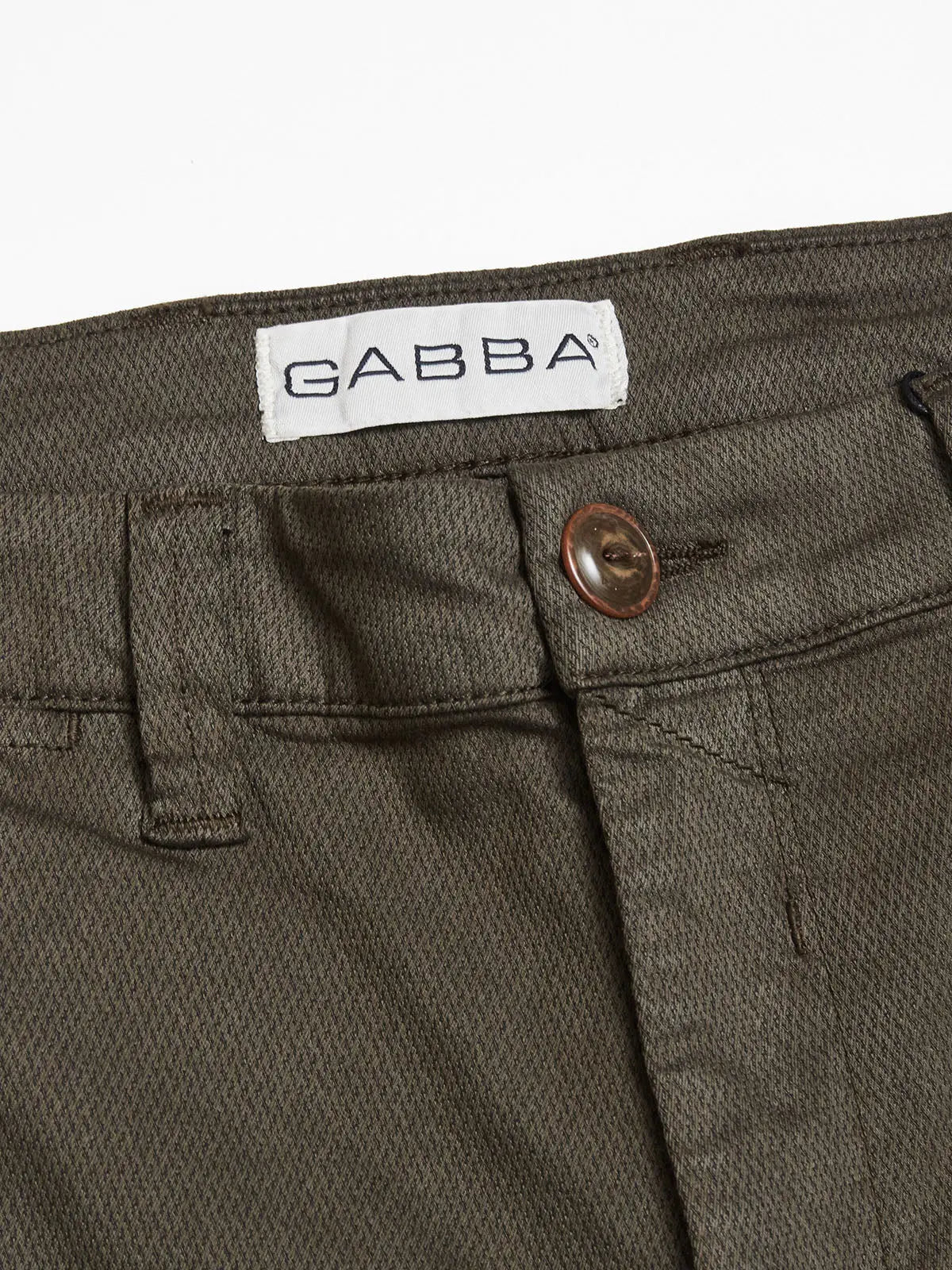 Paul Basic+ Flex Chino Slim K3280 - Army Gabba