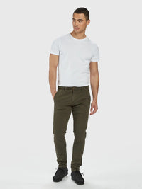 Paul Basic+ Flex Chino Slim K3280 - Army Gabba