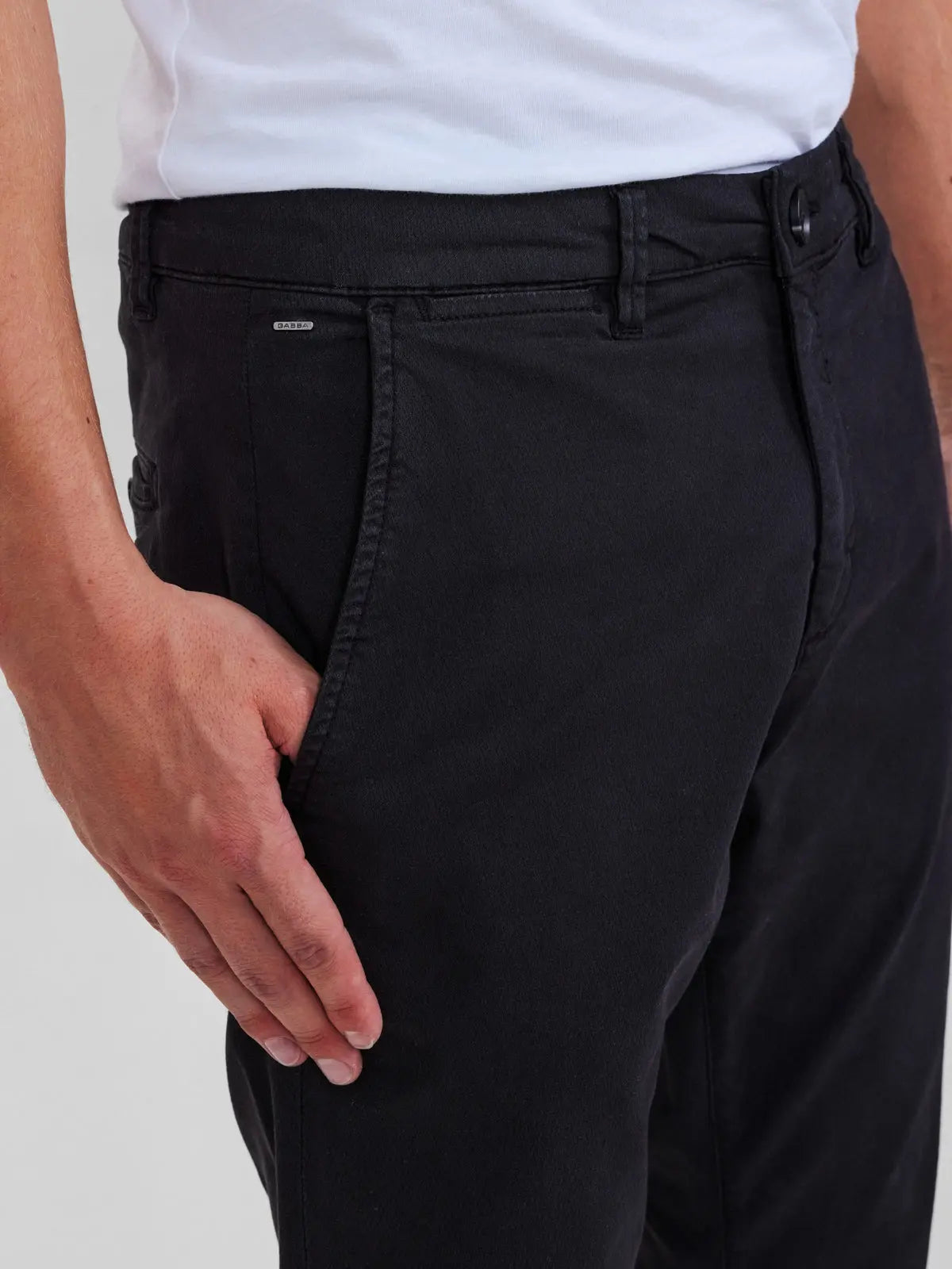 Paul Flex Chinos Slim K3280 - Black Gabba