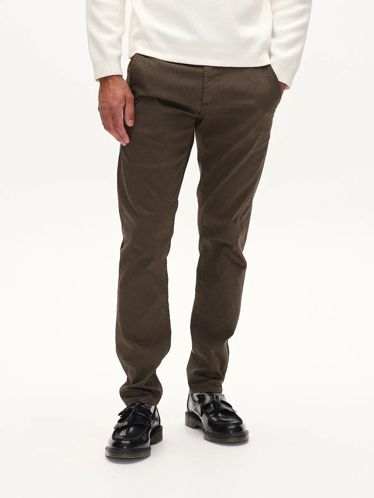 Paul Flex Chinos Slim K3280 - Brown Gabba