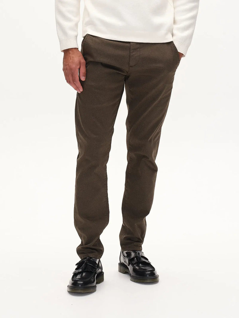 Paul Flex Chinos Slim K3280 - Brown Gabba