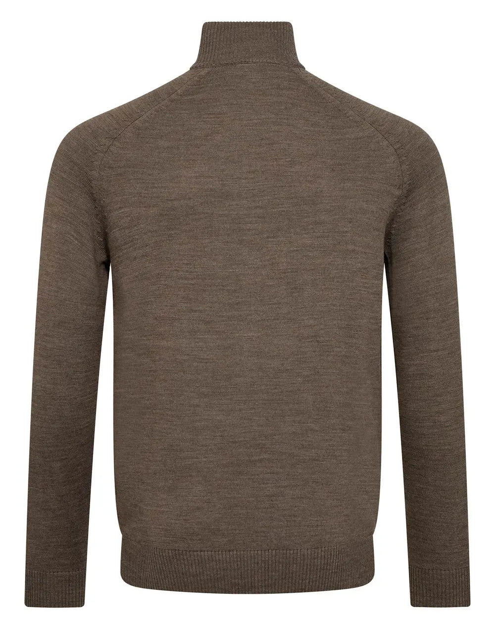 Pelle Merino Ullgenser Half Zip - Brown Bruun & Stengade