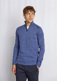 Pelle Merino Ullgenser Half Zip - Ocean Bruun & Stengade