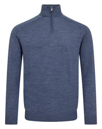 Pelle Merino Ullgenser Half Zip - Ocean Bruun & Stengade