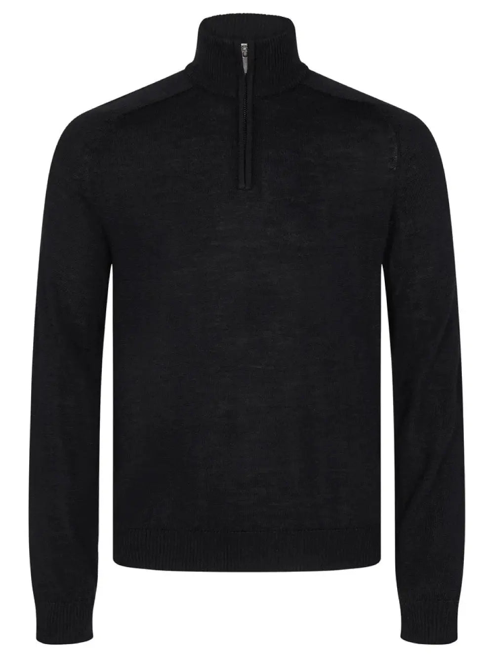 Pelle Ullgenser Half Zip - Black Bruun & Stengade