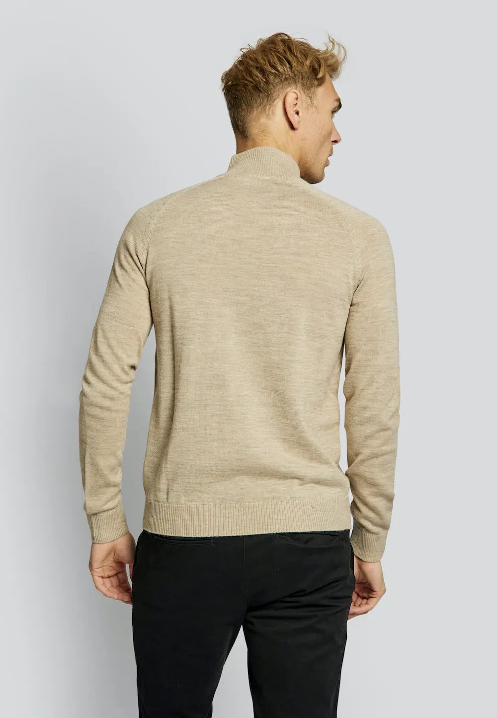 Pelle Ullgenser Half Zip - Sand Bruun & Stengade