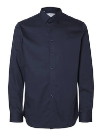 Performance Shirt Slim - Sky Captain Selected Homme