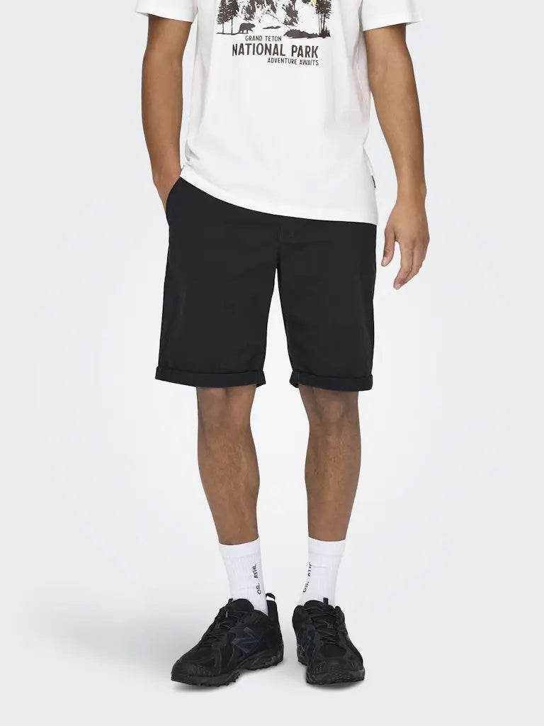 Peter Chino Shorts 0013 - Dark Navy Only & Sons