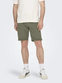 Peter Chinos Shorts 0013 - Deep Lichen Green Only & Sons