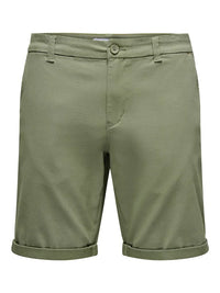 Peter Chinos Shorts 0013 - Deep Lichen Green Only & Sons