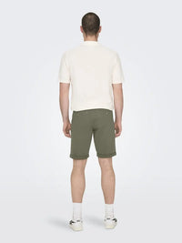 Peter Chinos Shorts 0013 - Deep Lichen Green Only & Sons
