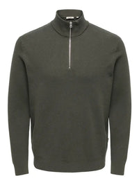 Phil Genser Half Zip - Beluga Only & Sons