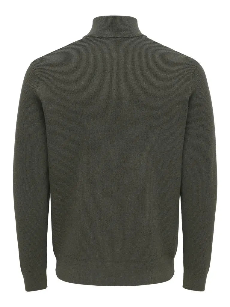 Phil Genser Half Zip - Beluga Only & Sons