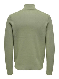 Phil Genser Half Zip - Seagrass Only & Sons