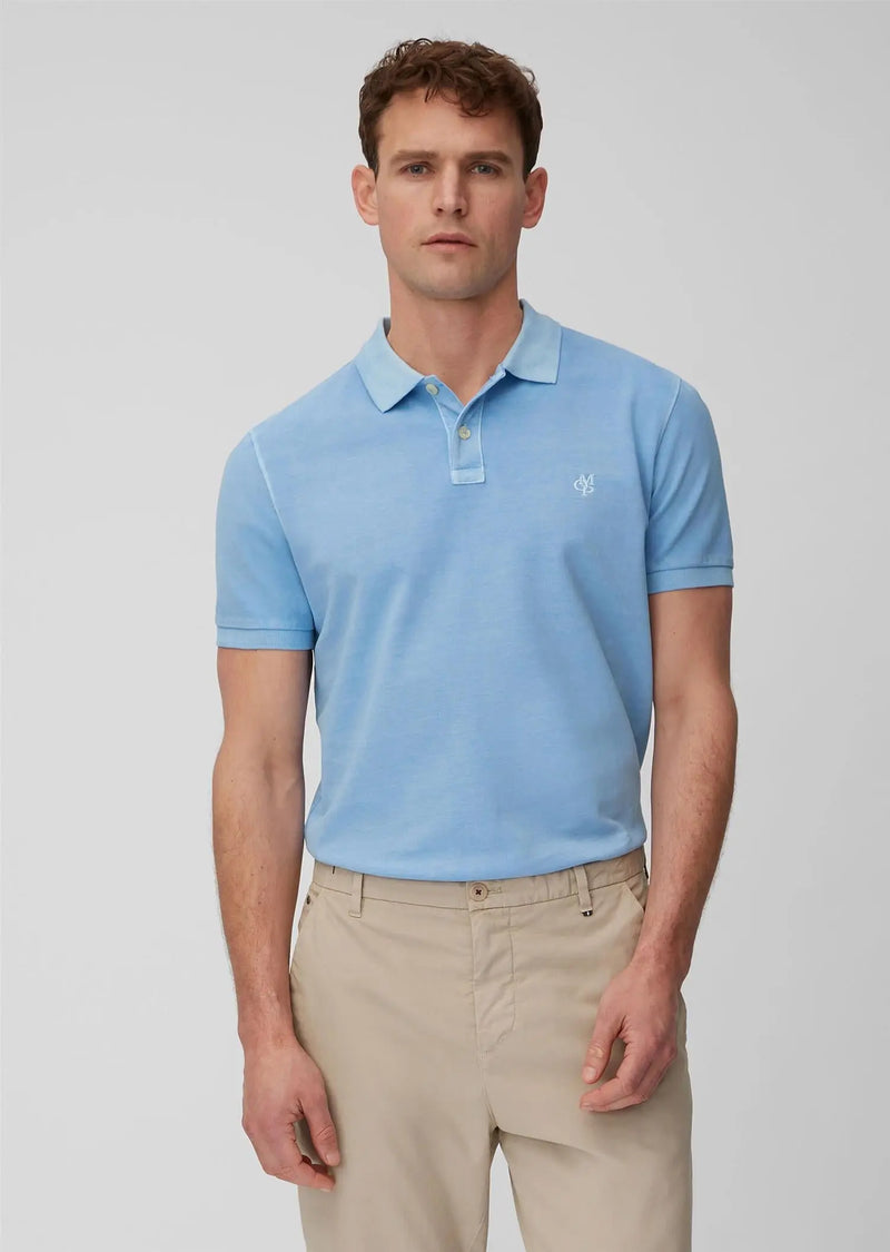 Pique Polo Organic - Air Blue Marc O'Polo